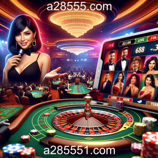 Descubra a experiência de jogos Ao Vivo no a28555.com